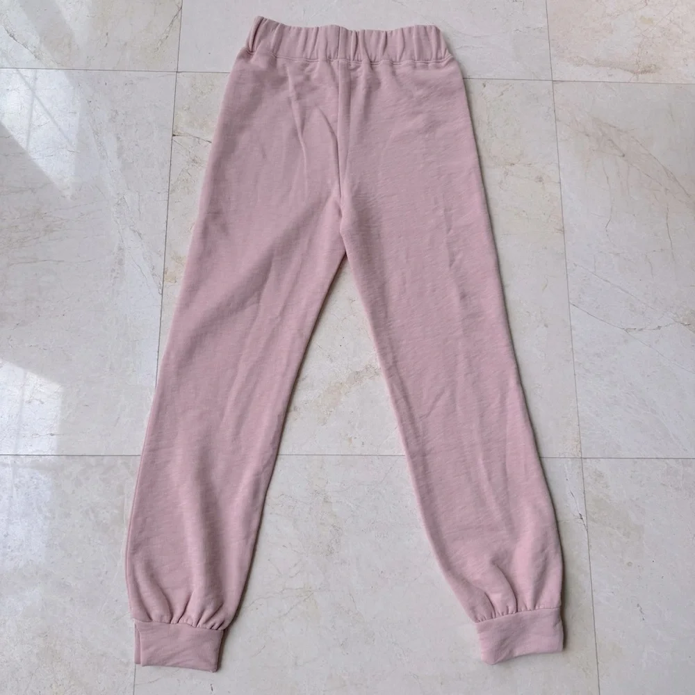 Goldie Lewinter cuffed jogger light pink size XS